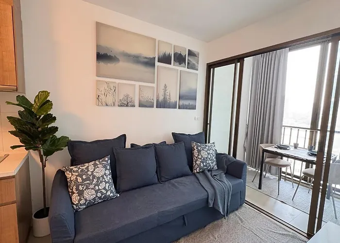 Appartamento Ideo Mix Sukhumvit 103, Right Next To Bts Udomsuk *